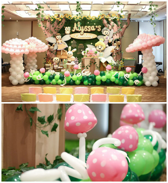 Fairy Birthday Party
 Kara s Party Ideas Fairy Garden 1st Birthday Party