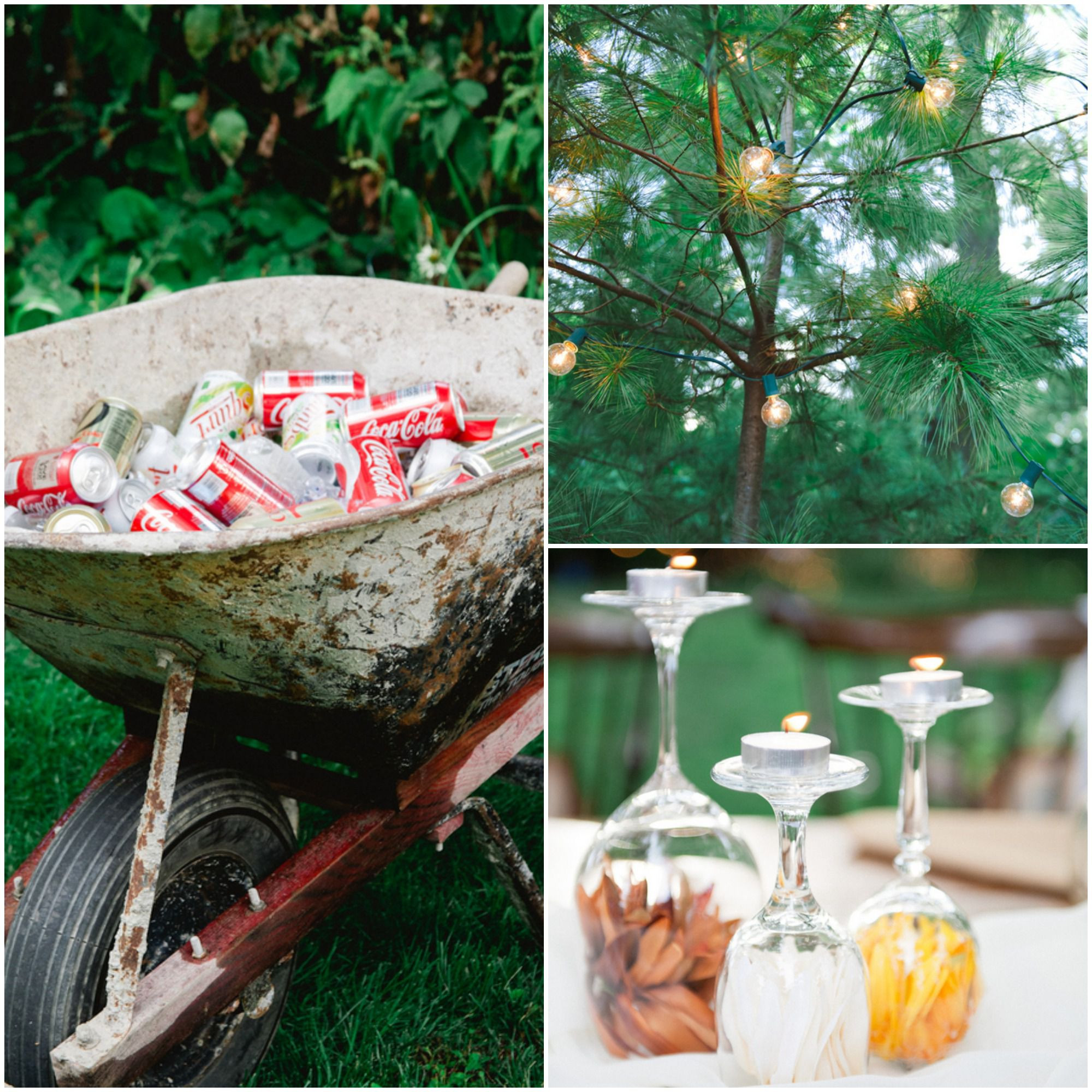 Fall Backyard Wedding
 Fall Backyard Bud Wedding Rustic Wedding Chic