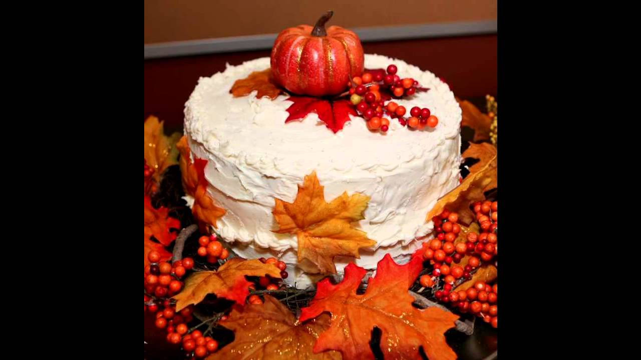 Fall Birthday Cake
 Beautiful Fall birthday cake decorating ideas