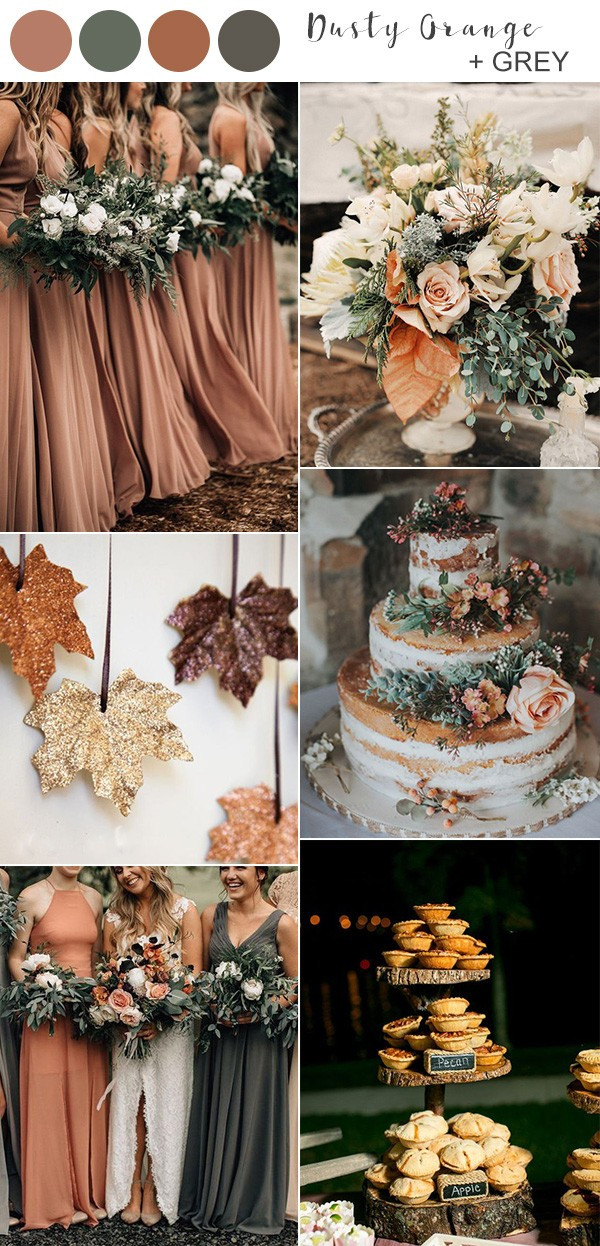 Fall Colors For Wedding
 Top 10 Fall Wedding Colors for 2020 Trends You’ll Love