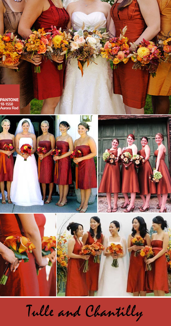 Fall Colors For Weddings
 Top 10 Pantone Fall Wedding Colors for Bridesmaid Dresses