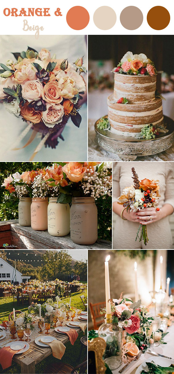 Fall Colors For Weddings
 The 10 Perfect Fall Wedding Color bos To Steal