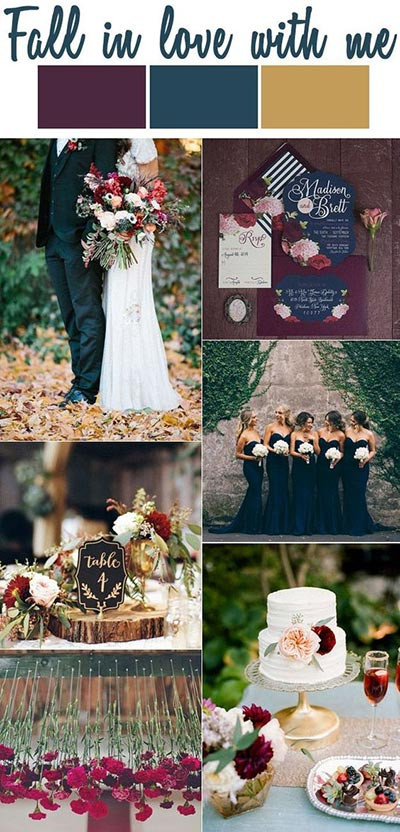 Fall Colors For Weddings
 Best 10 Fall Wedding Ideas