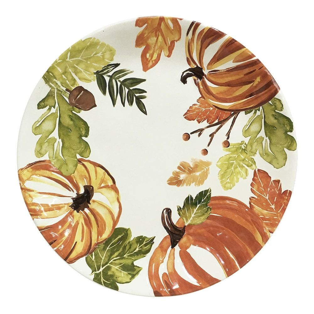 Fall Dinner Plates
 Celebrate Fall To her Harvest Dinner Plate