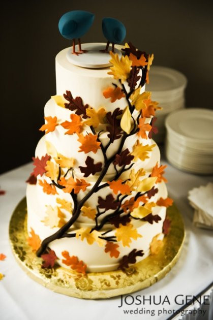 Fall Themed Wedding Cakes
 Fall Themed Cakes