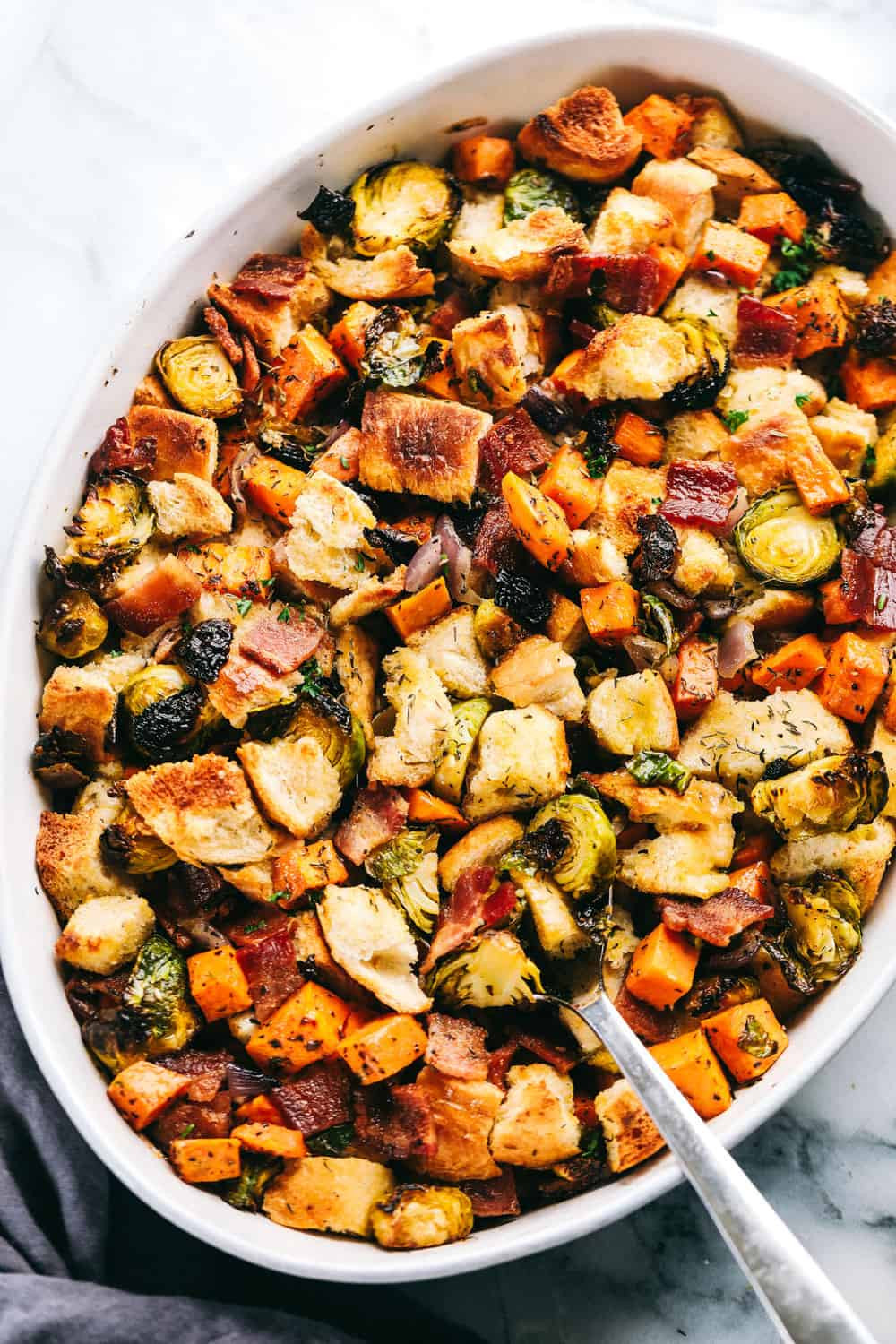 Fall Vegetable Side Dishes
 Roasted Autumn Ve able Stuffing