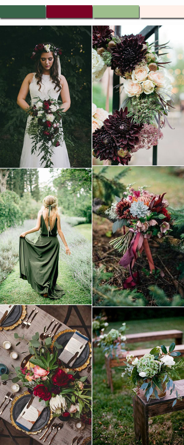 Fall Wedding Color Palettes
 Fall Wedding Color Ideas – Stylish Wedd Blog