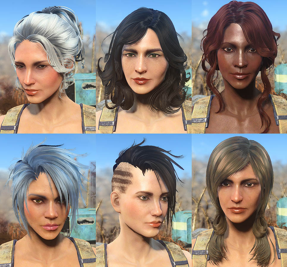 Fallout 4 Male Hairstyles
 MiscHairstyle1 6 Download 47 New hairs for male