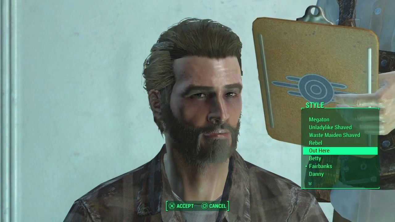 Fallout 4 Male Hairstyles
 FALLOUT 4 MALE HAIRSTYLE MOD BY ANiceOakTree SHOWCASE