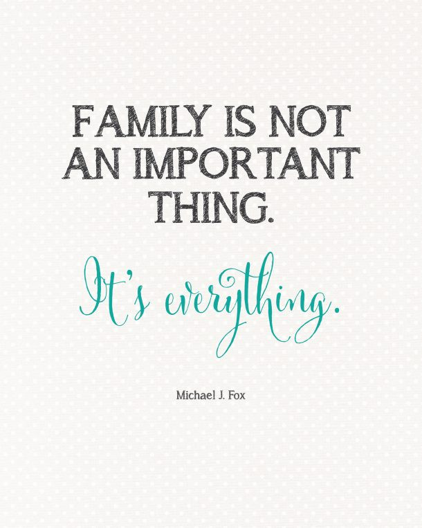 Family Is Important Quote
 Family Is Everything Quote