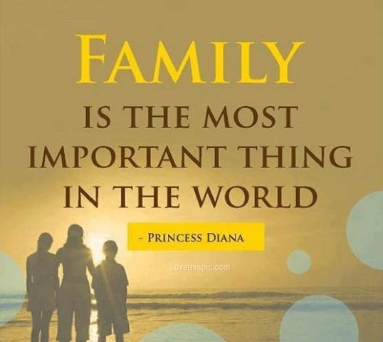 Family Is Important Quote
 Family Is The Most Important Thing In The World