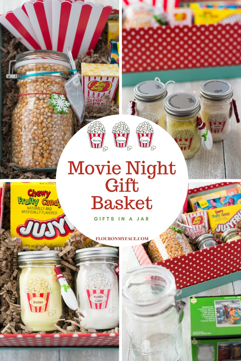 Family Movie Night Gift Basket Ideas
 Movie Night Gift Basket Gifts In a Jar Flour My Face