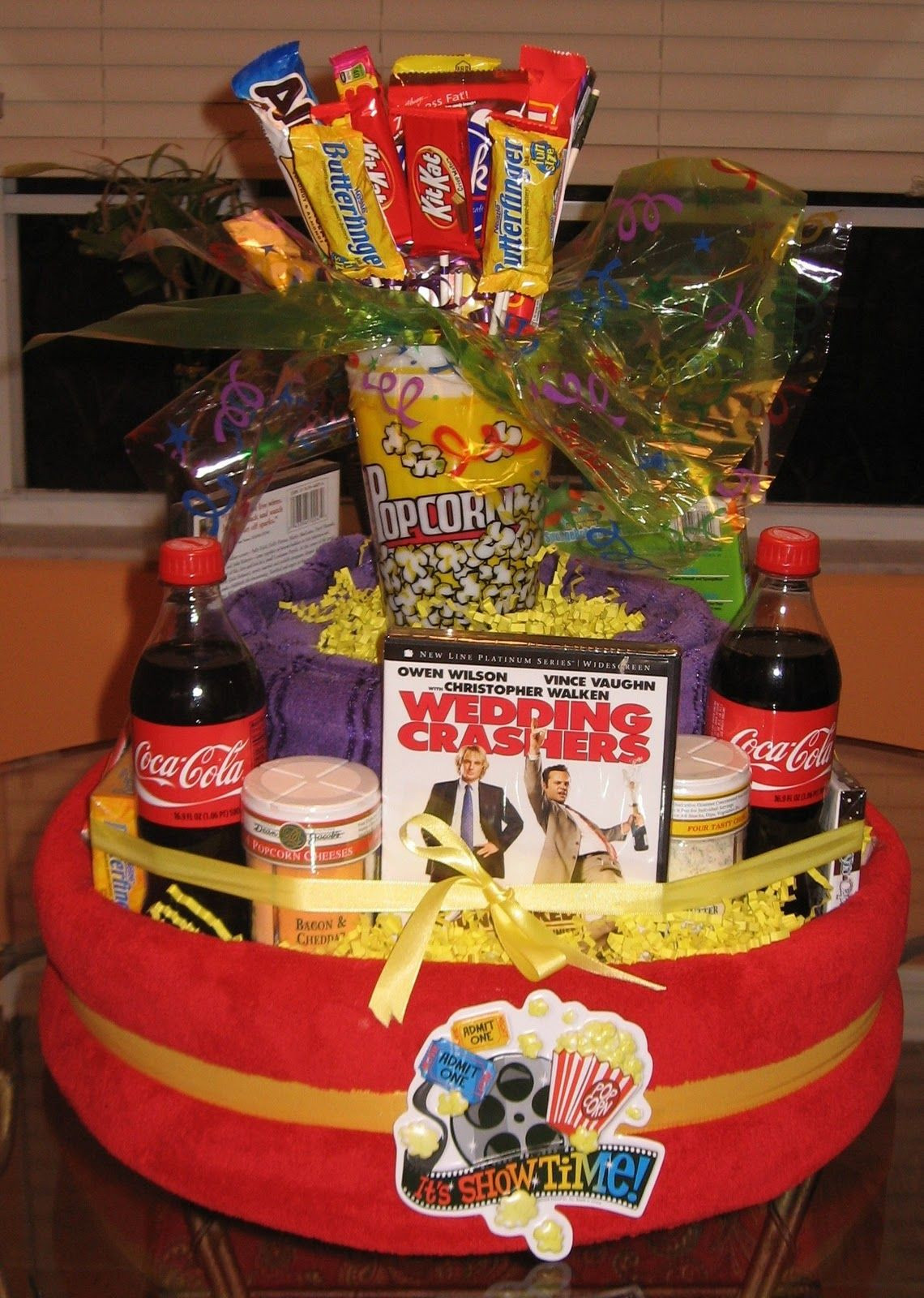 Family Movie Night Gift Basket Ideas
 Movie Night Gift Tower