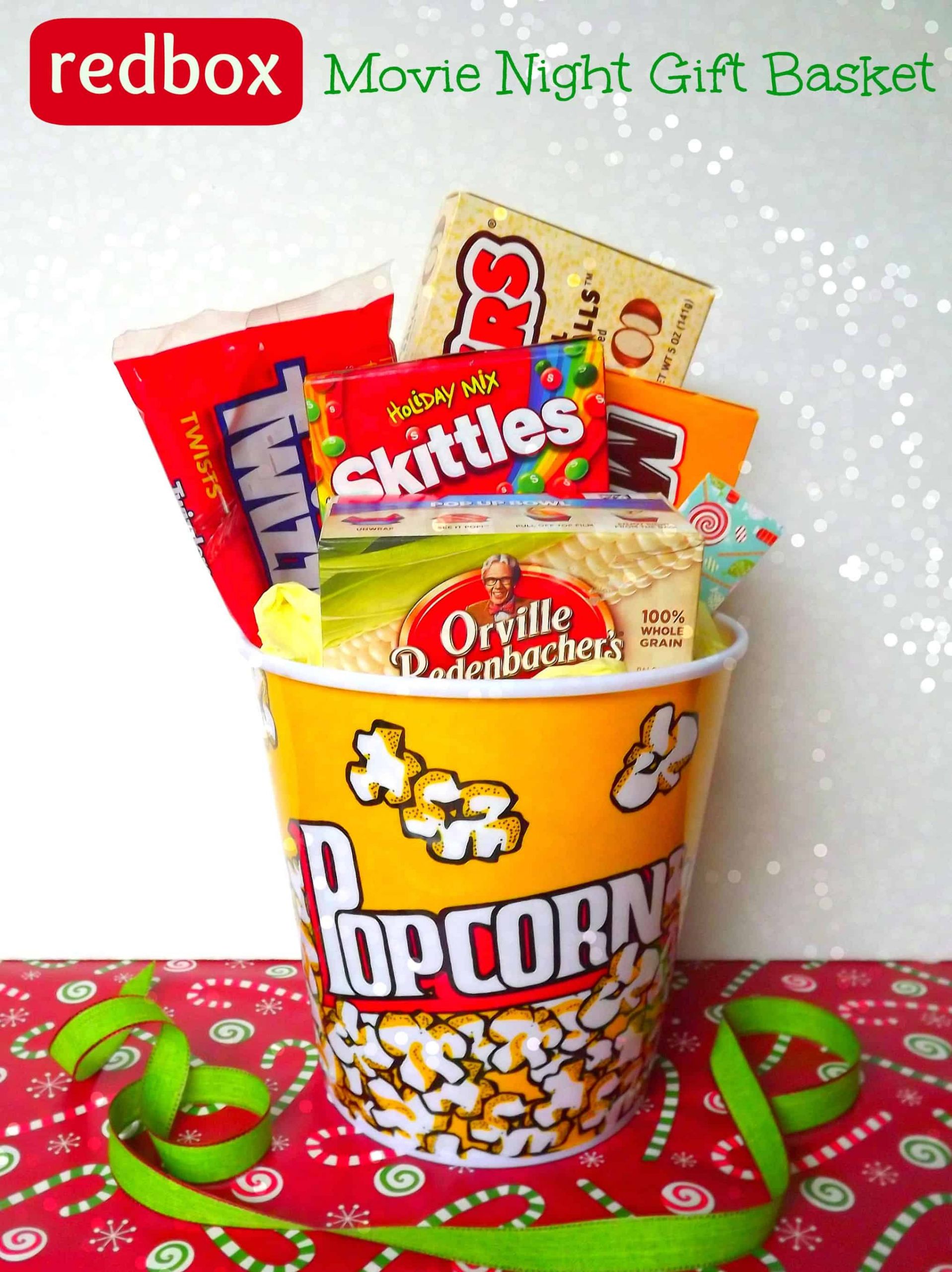 Family Movie Night Gift Basket Ideas
 Family Movie Night Gift Basket Ideas Christmas Homemade