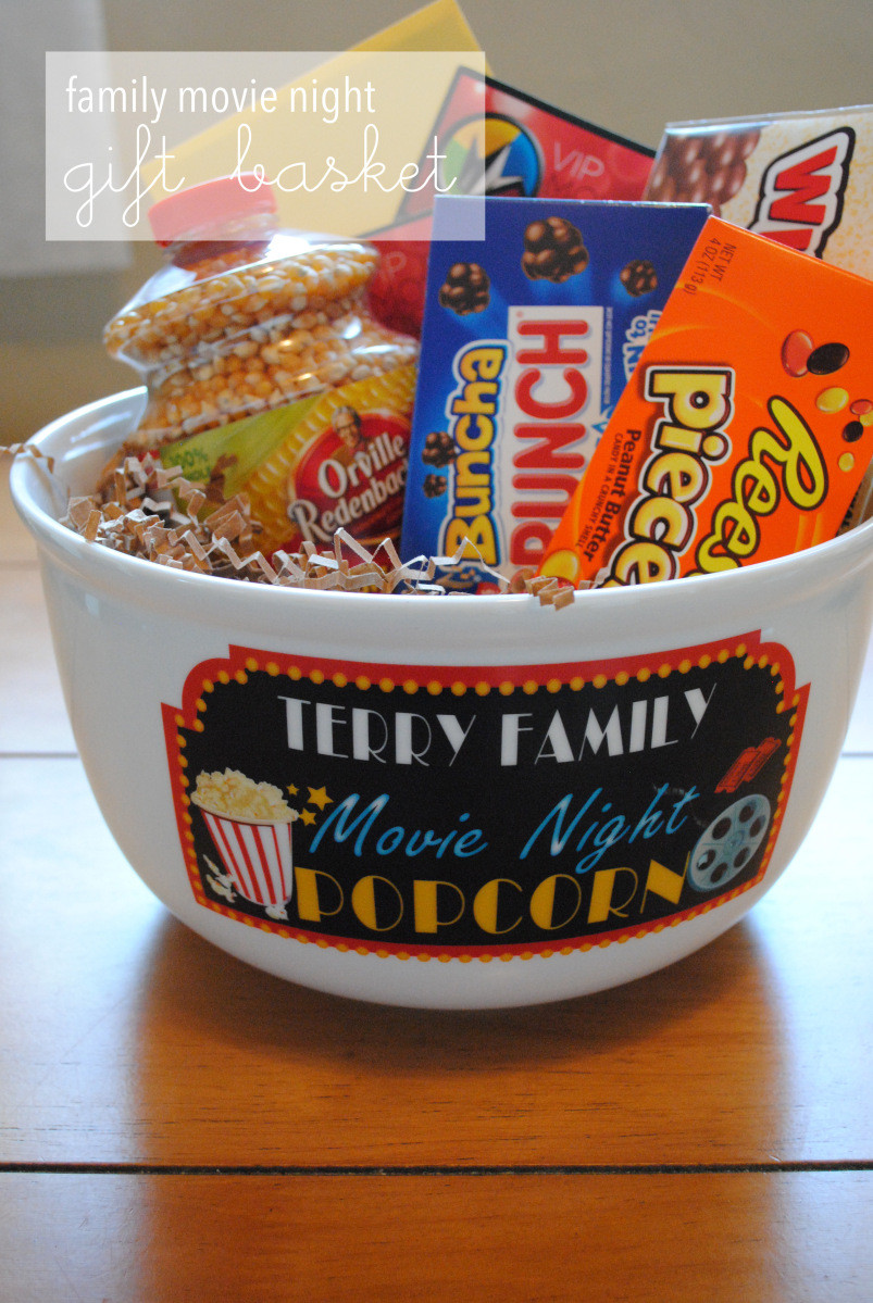 Family Movie Night Gift Basket Ideas
 Family Movie Night Gift Basket