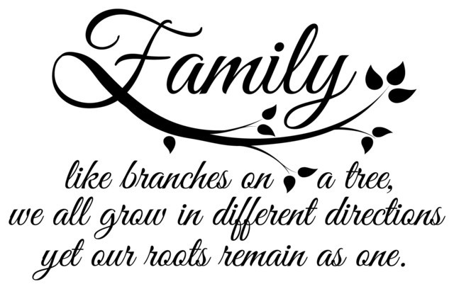 Family Roots Quotes
 Family Roots Wall Quotes Decal Contemporary Wall