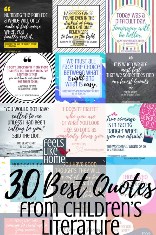 Famous Children Book Quotes
 30 Best Quotes From Our Favorite Children s Books