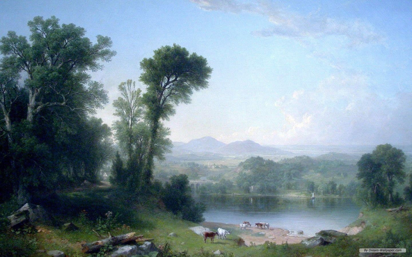 Famous Landscape Paintings
 Famous Paintings Wallpapers Wallpaper Cave