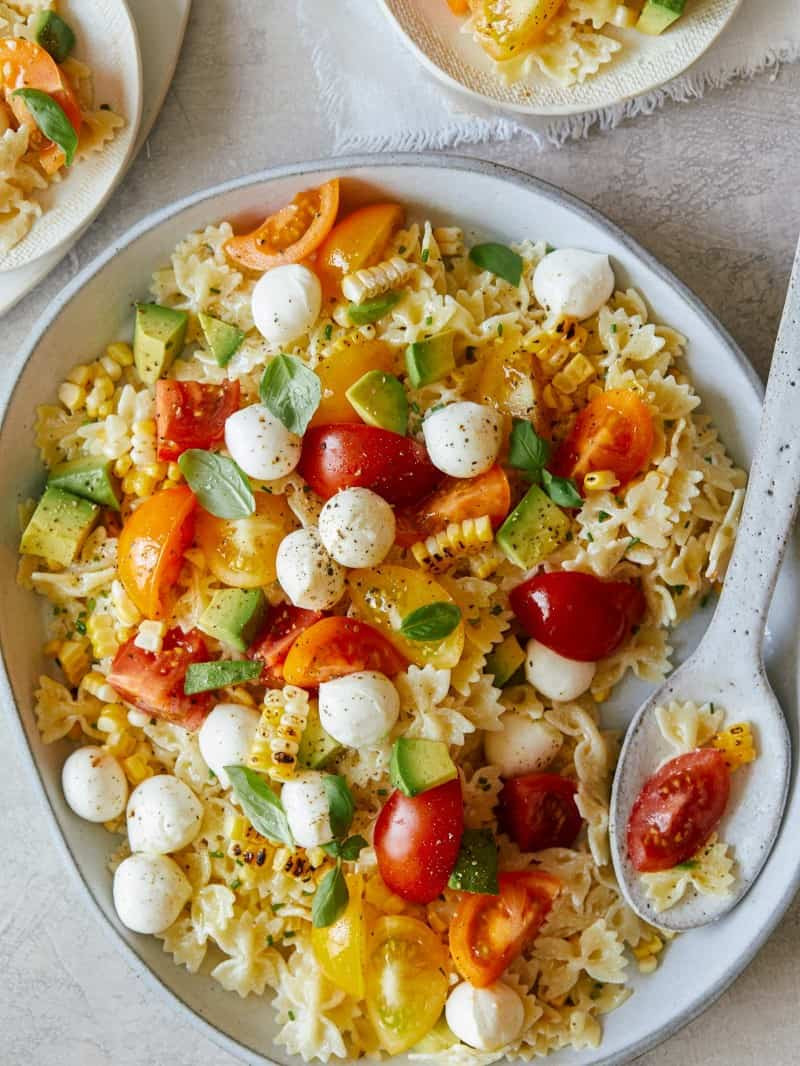 Farfalle Pasta Salad
 Loaded Farfalle Pasta Salad