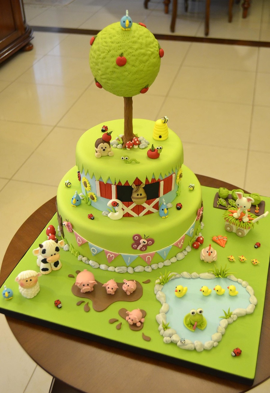 Farm Birthday Cakes
 Farm Cake CakeCentral
