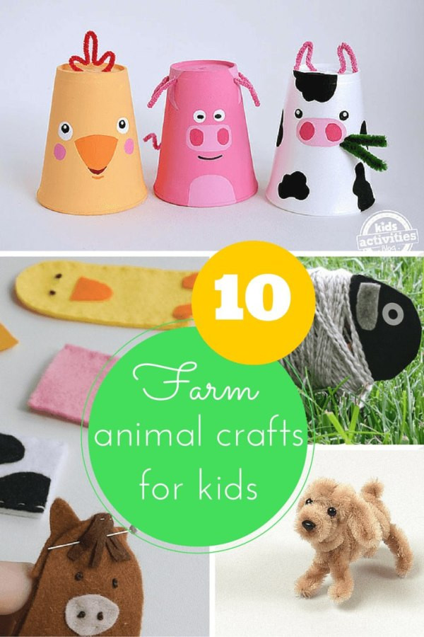 Farm Crafts For Kids
 10 fun farm animal crafts for kids