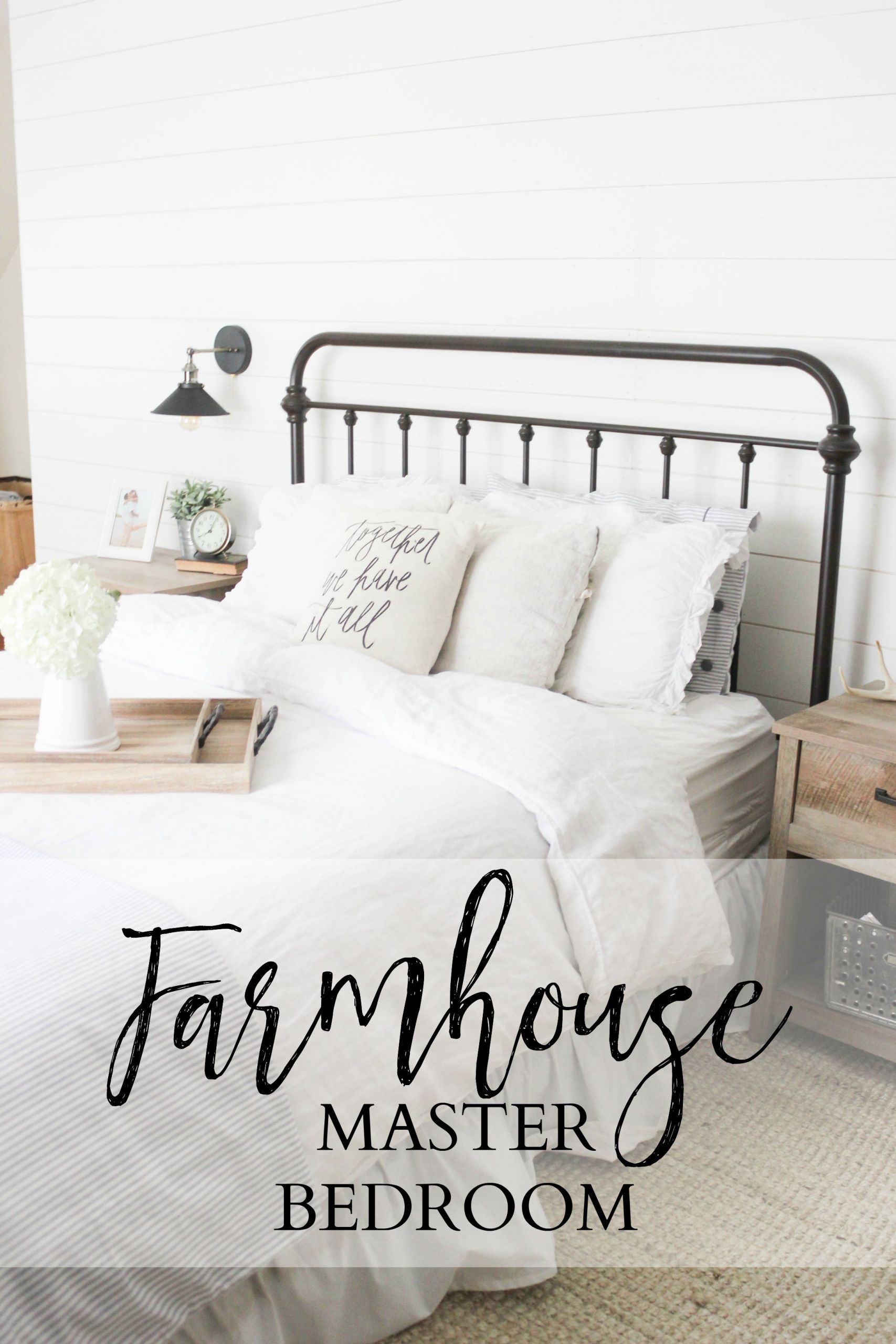 Farmhouse Bedroom Lighting
 Home Farmhouse Master Bedroom Lauren McBride