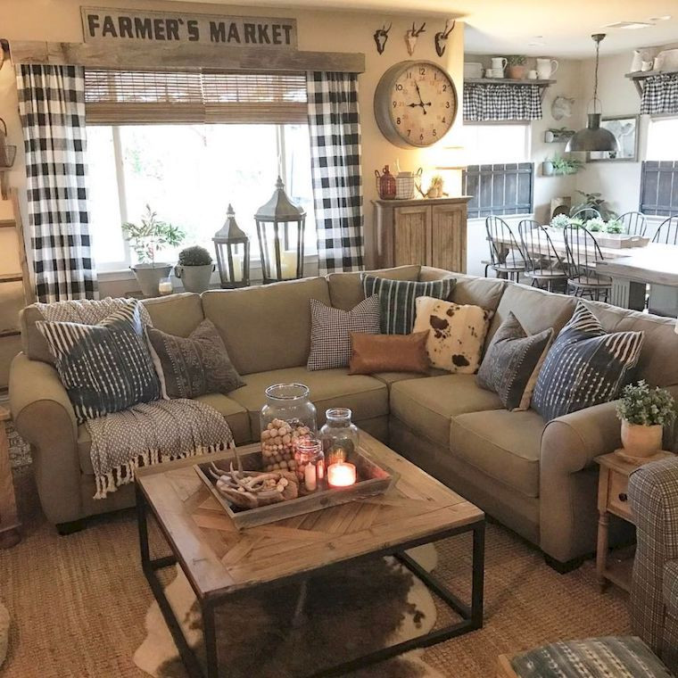 Farmhouse Living Room Decorating Ideas
 200 Creative Farmhouse Decor Ideas for a Cozy Home