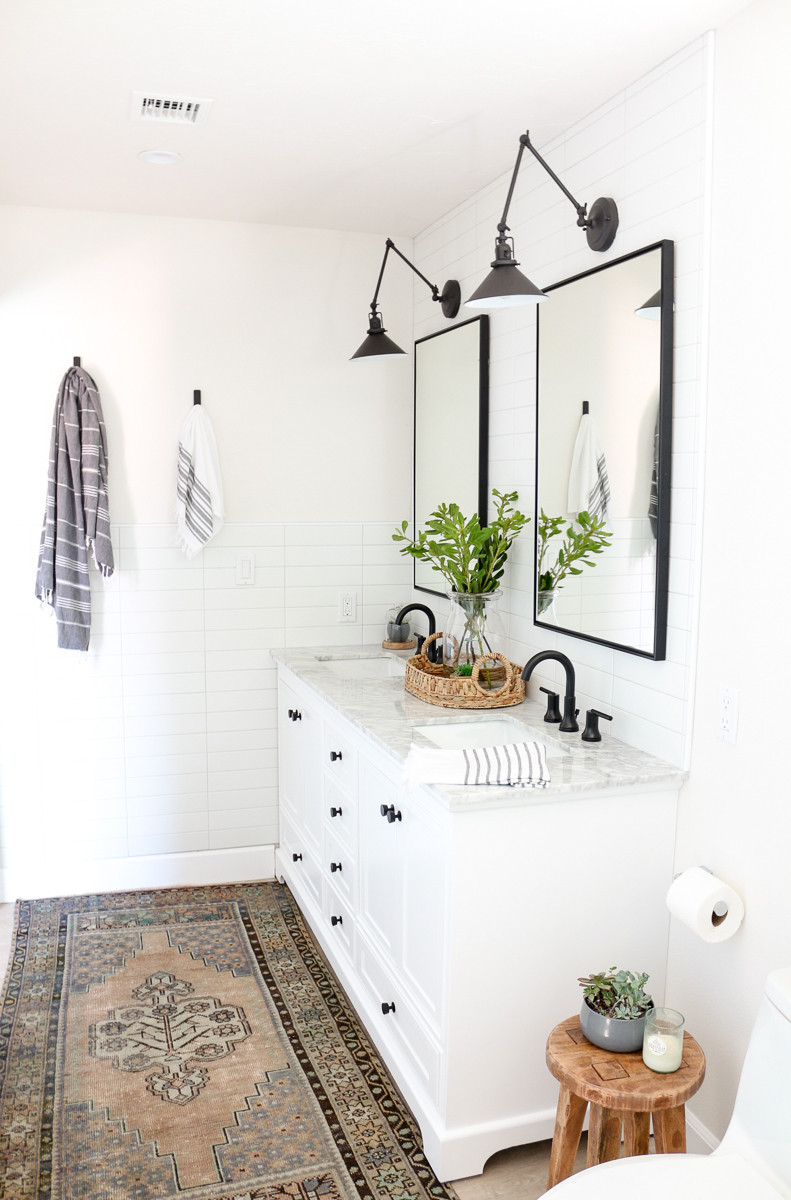 Farmhouse Master Bathroom
 Modern Farmhouse Master Bathroom Renovation with Delta