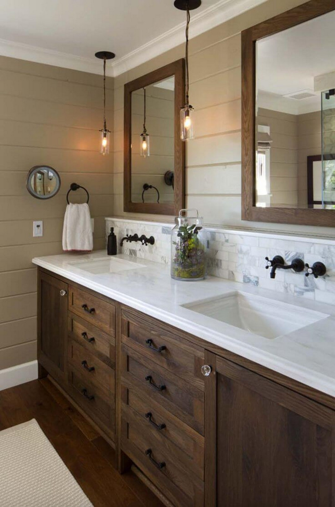 Farmhouse Master Bathroom
 Urban Farmhouse Master Bathroom Remodel GoodNewsArchitecture