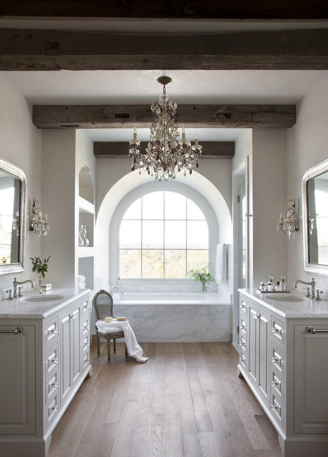 Farmhouse Master Bathroom
 Urban Farmhouse Master Bathroom Remodel GoodNewsArchitecture