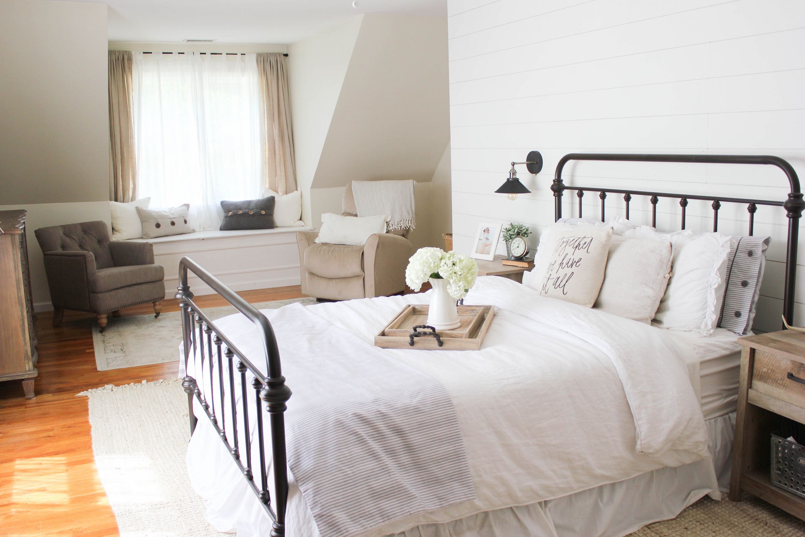 Farmhouse Master Bedroom Ideas
 Home Farmhouse Master Bedroom Lauren McBride