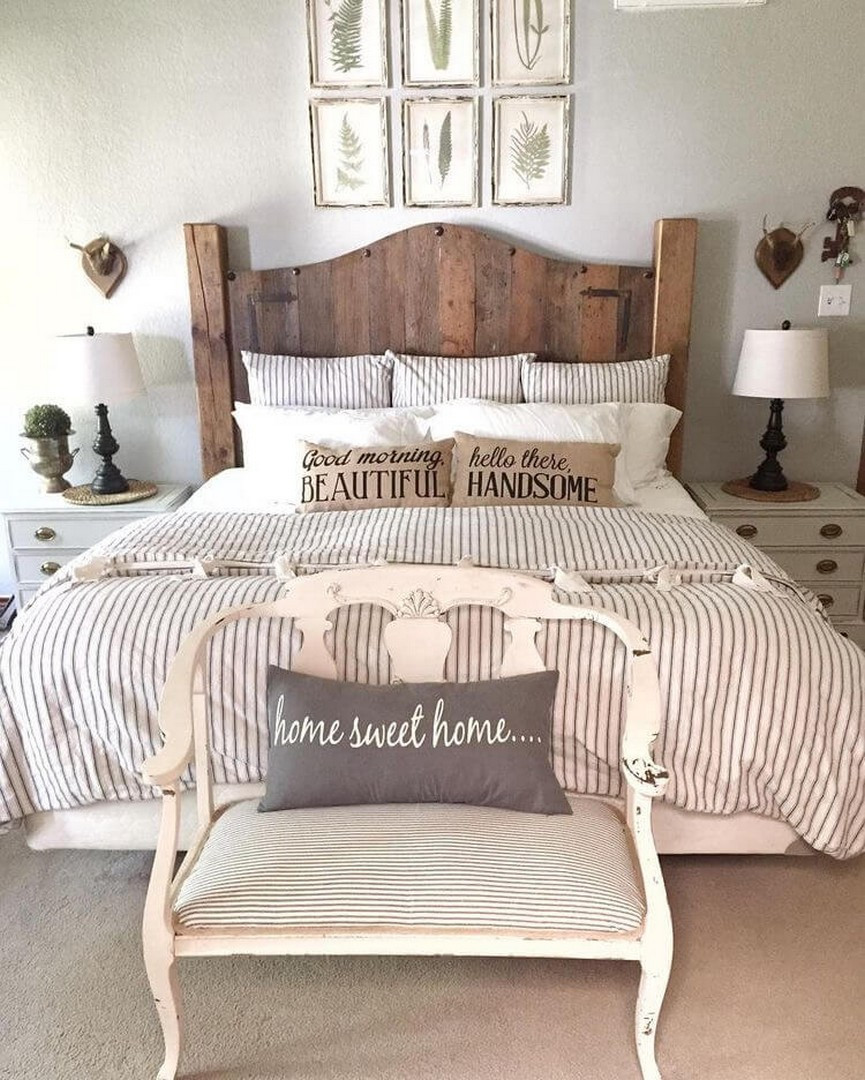 Farmhouse Master Bedroom Ideas
 30 Urban Farmhouse Master Bedroom Design