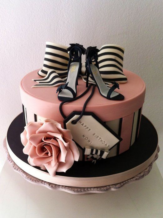 Fashion Birthday Cake
 Food Art Luxury Cakes and Cookies for Fashionistas