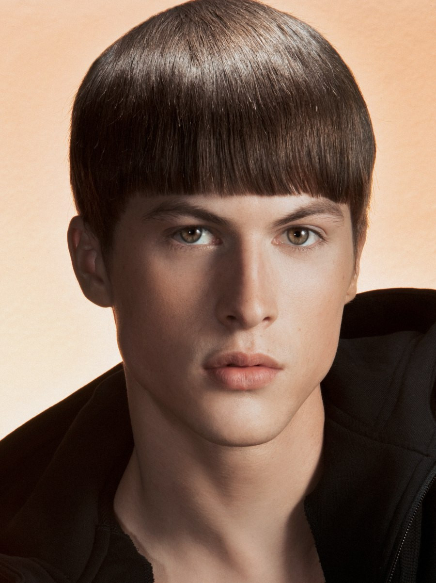 Fashionable Haircuts Male
 Hairstyles with a make over for the 21st century