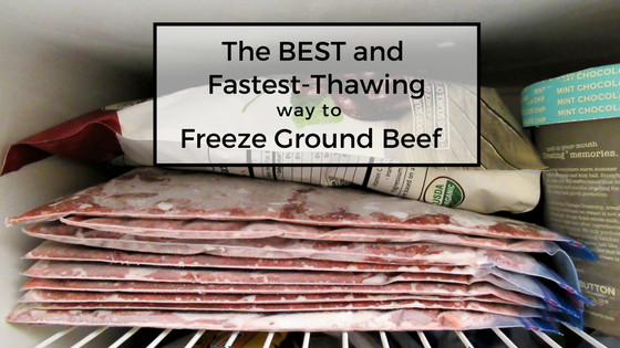 Fastest Way To Defrost Ground Beef
 The BEST and Fastest Thawing Way To Freeze Ground Beef