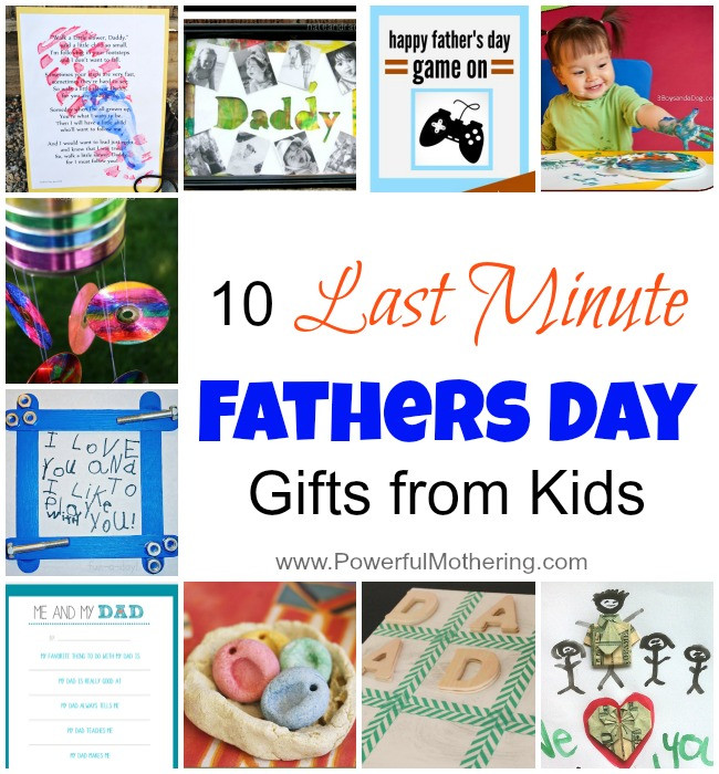 Father'S Day Gift From Kids
 10 Last Minute Fathers Day Gifts from Kids