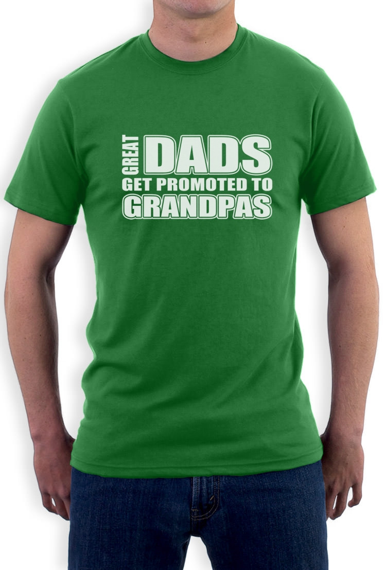 Father'S Day Gift Ideas For Soon To Be Dads
 Great Dads Get Promoted To Grandpas T Shirt Father s Day