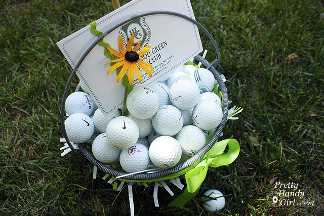 Father'S Day Golf Gift Ideas
 Father s Day Gift Idea Golf Gift Basket Pretty Handy Girl