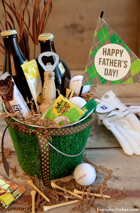 Father'S Day Golf Gift Ideas
 Golf themed Father’s Day t basket Everyday Dishes & DIY