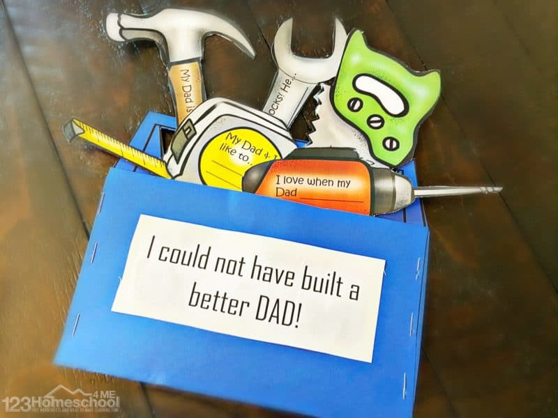 Father'S Day Tool Gift Ideas
 Cute Toolbox Fathers Day Craft