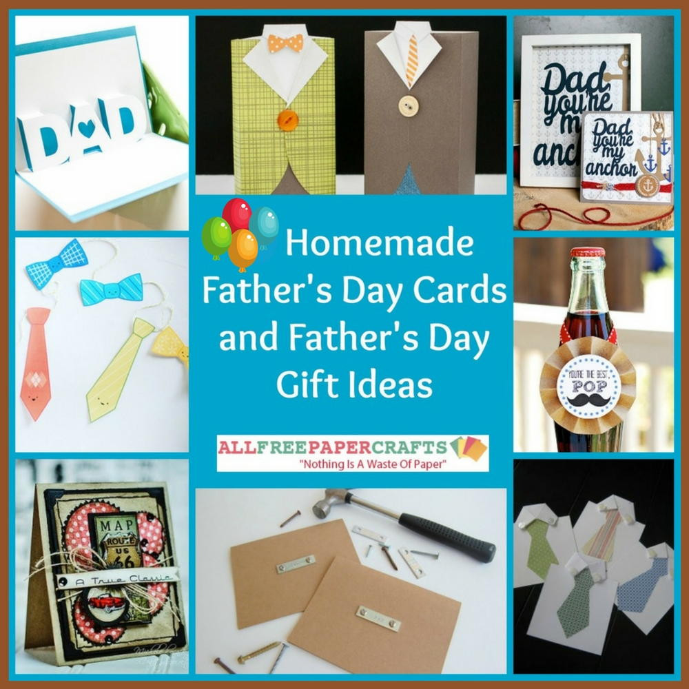 Fathers Day Gift Card Ideas
 26 Homemade Father s Day Cards and Father s Day Gift Ideas