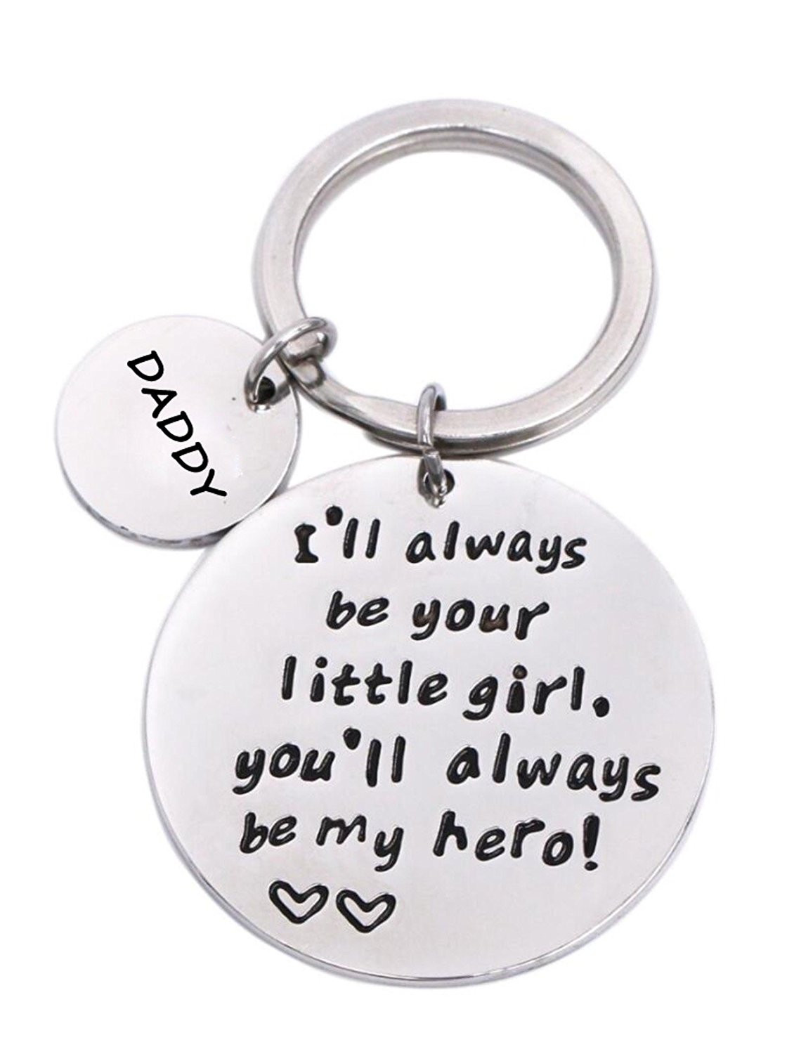 Fathers Day Gift From Daughter
 Keychain Gifts for Daddy Father Daddy Gift Idea from