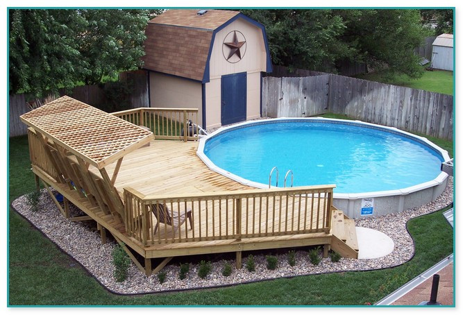 Fence Around Above Ground Pool
 Easy Ground Pool Fence