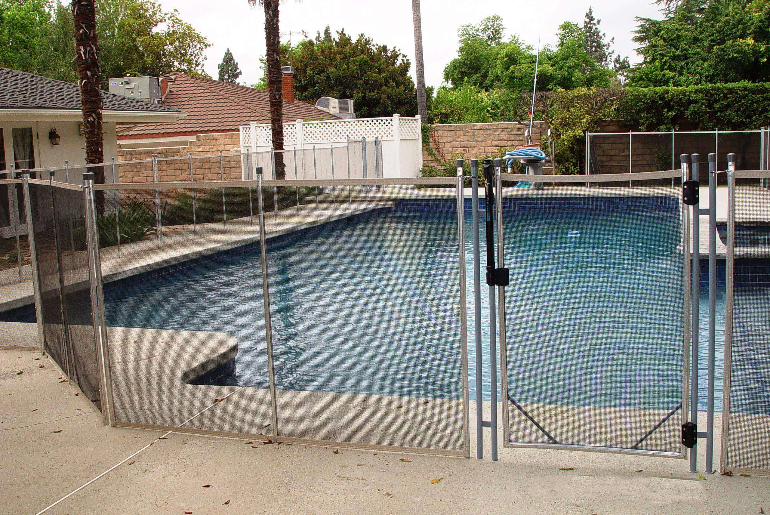 Fence Around Above Ground Pool
 24 Ground Pool Fence Design You Must See