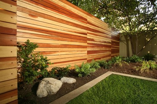 Fence Pictures For Backyard
 Modern Fencing & Walls Landscaping Network