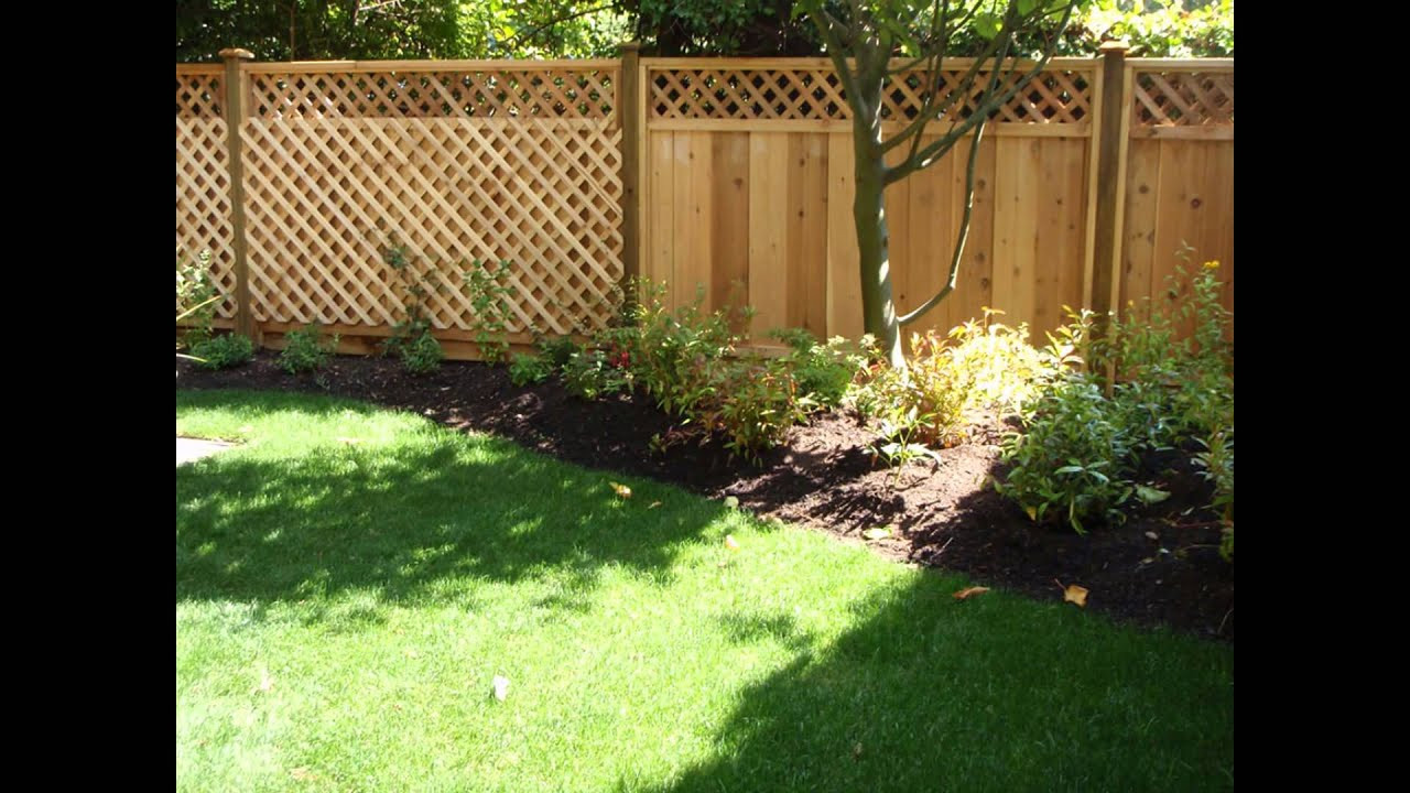 Fence Pictures For Backyard
 Backyard Fence Ideas