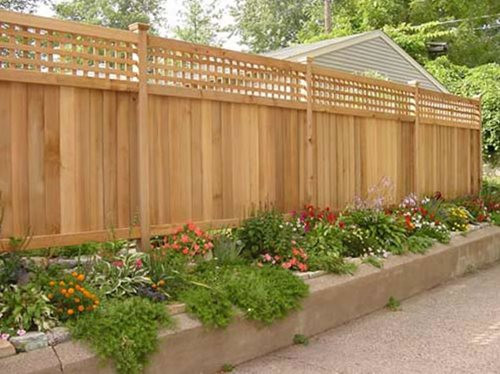 Fence Pictures For Backyard
 Wood Fence Pros & Cons Landscaping Network