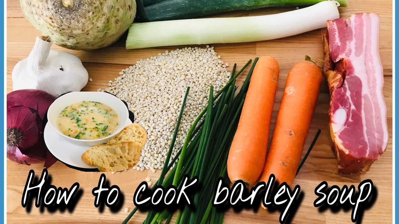 Fiber In Barley
 HOW TO COOK BARLEY SOUP Whole grains are important