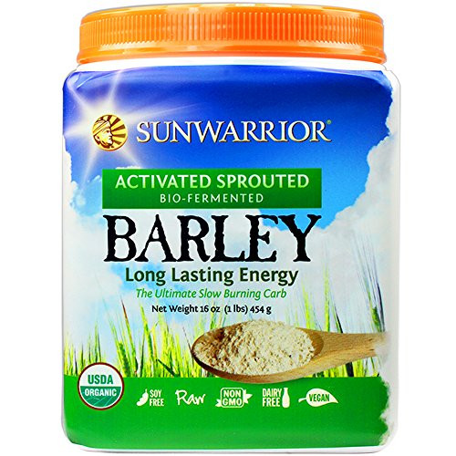 Fiber In Barley
 Sunwarrior Activated Barley Dietary Fiber Supplement 16