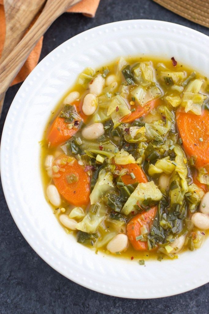 Fiber In Cabbage
 Ve arian cabbage soup is super satisfying high in fiber